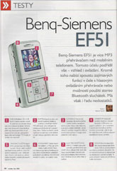 Siemens EF51 - Mobility (říjen 2006) strana 1