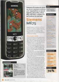 Siemens ME75 - Svt mobil (listopad 2005) strana 1
